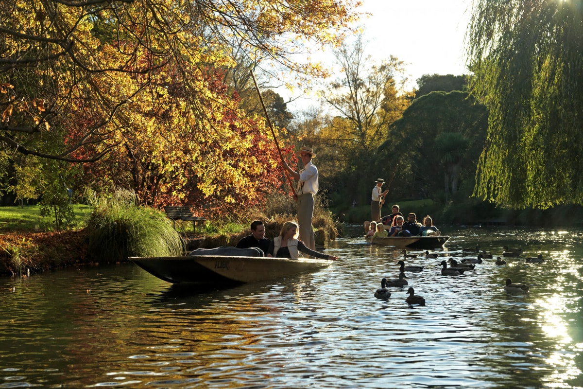 Punting on the Avon