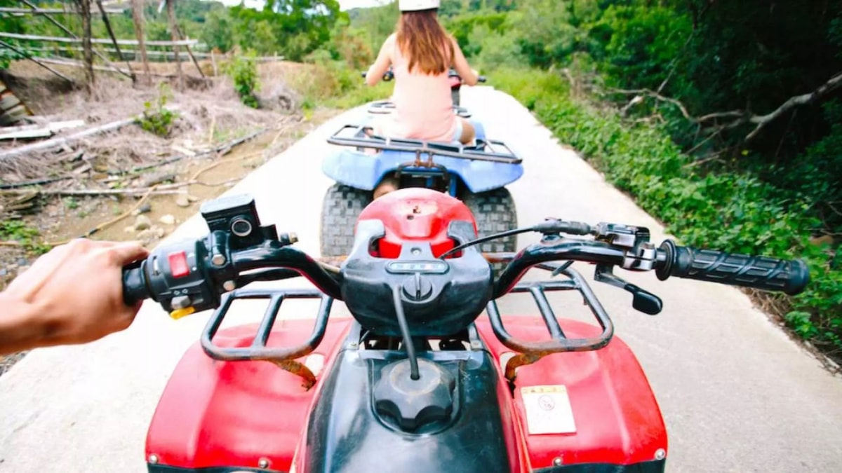 ATV Driving in Kenting Jungle