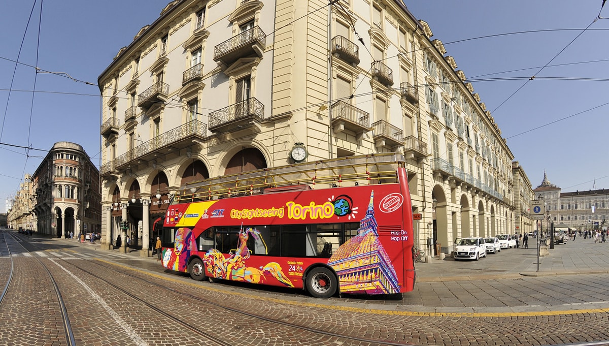 City Sightseeing Turin Hop-on Hop-off Bus Tour