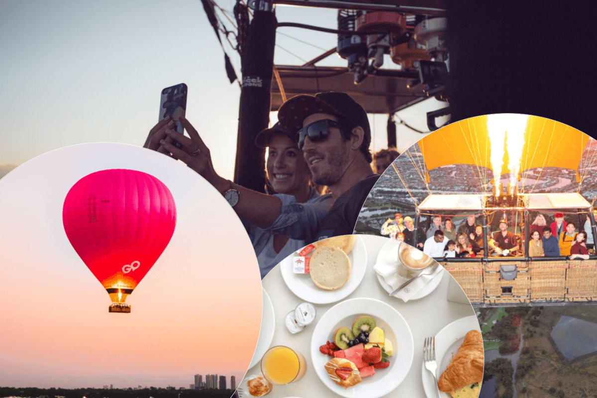 Gold Coast Hot Air Balloon Flight by Go Ballooning