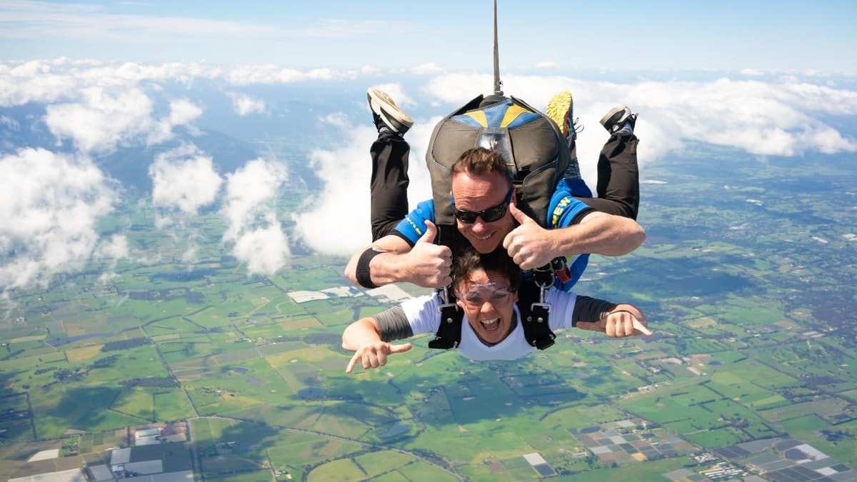 Tandem Skydiving Experience Yarra Valley