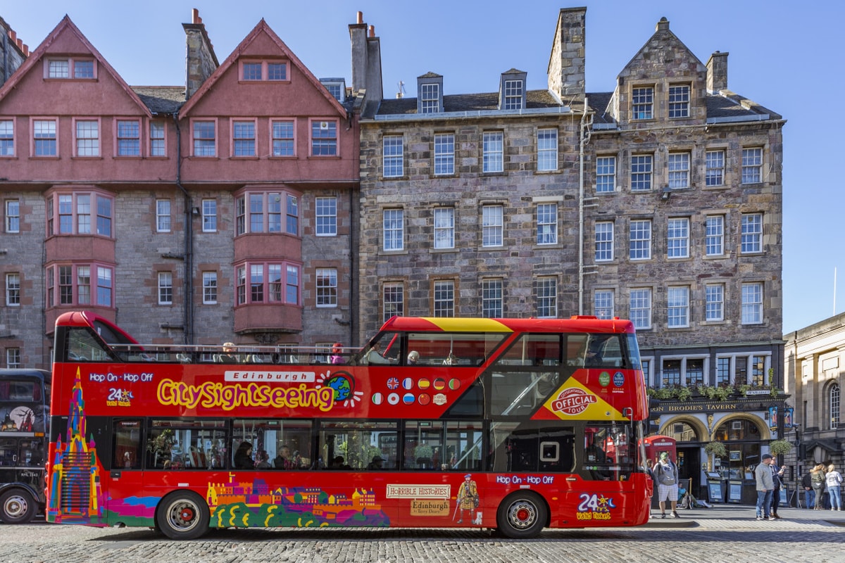 City Sightseeing Edinburgh Hop-on Hop-off Bus Tour