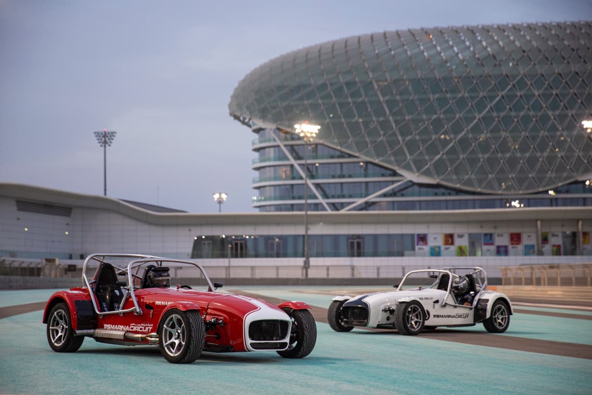 Yas Marina Circuit Caterham Seven 360 Driving Experience