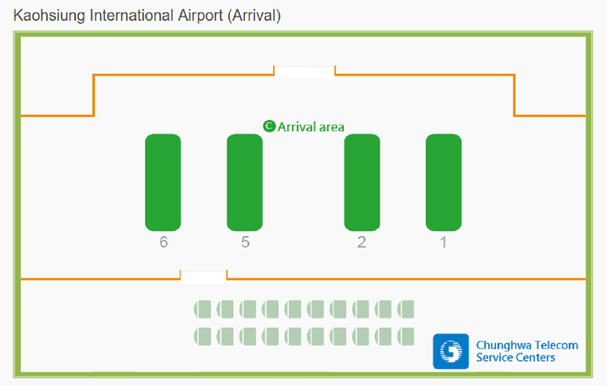 Taiwan 4G SIM Card (Taipei, Taichung, or Kaohsiung Airport Pickup)