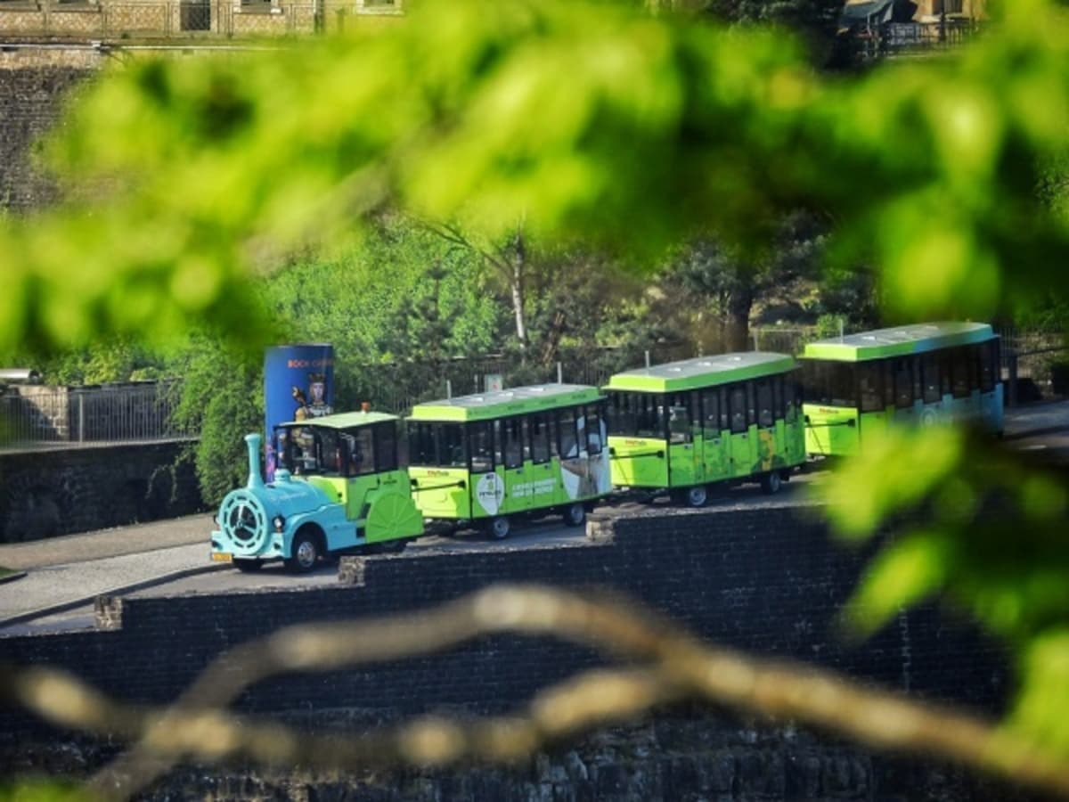 City Train in Old Town Luxembourg