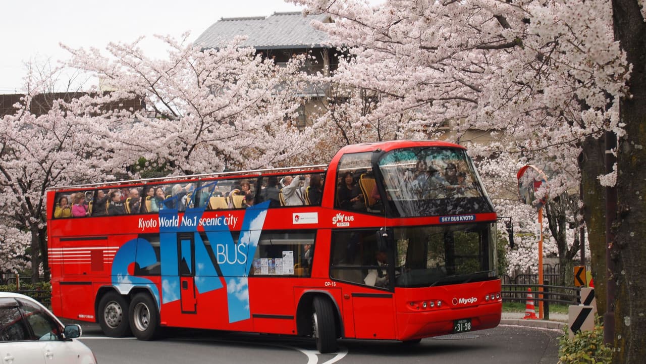 Kyoto Sky Hop-on Hop-off Sightseeing Bus