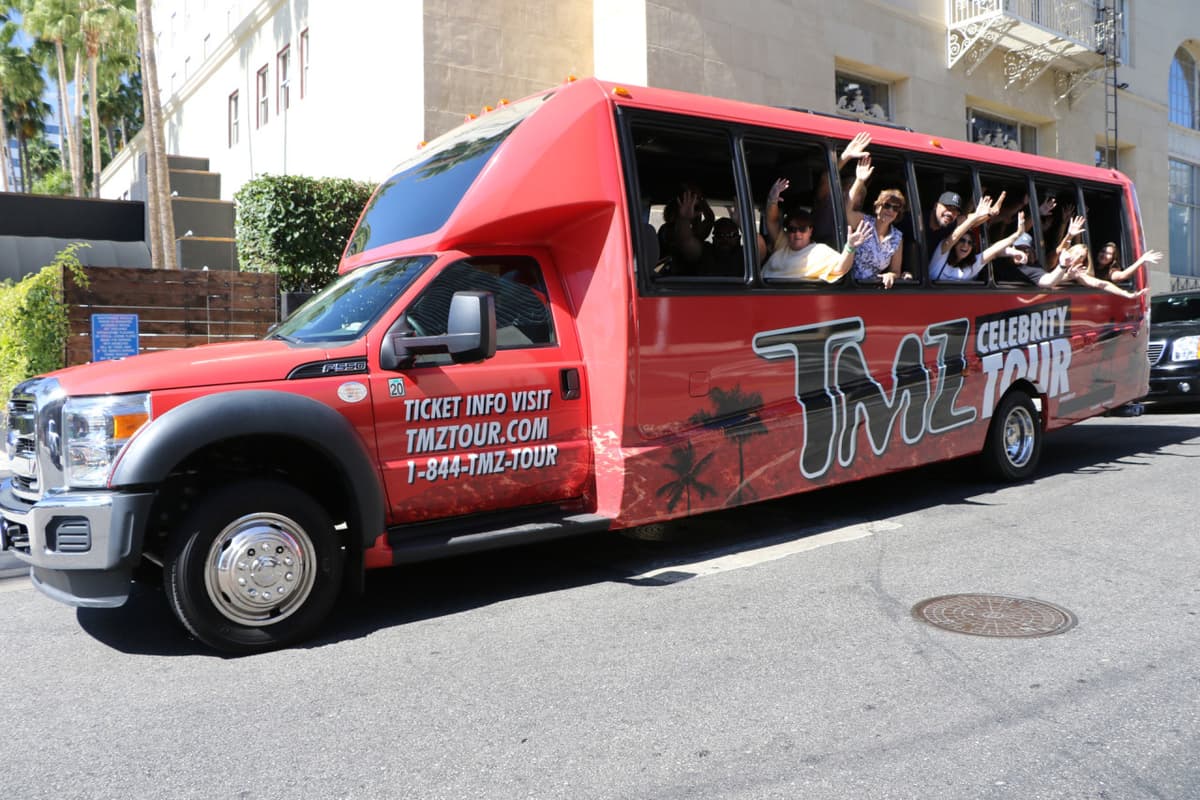 TMZ Celebrity Bus Tour