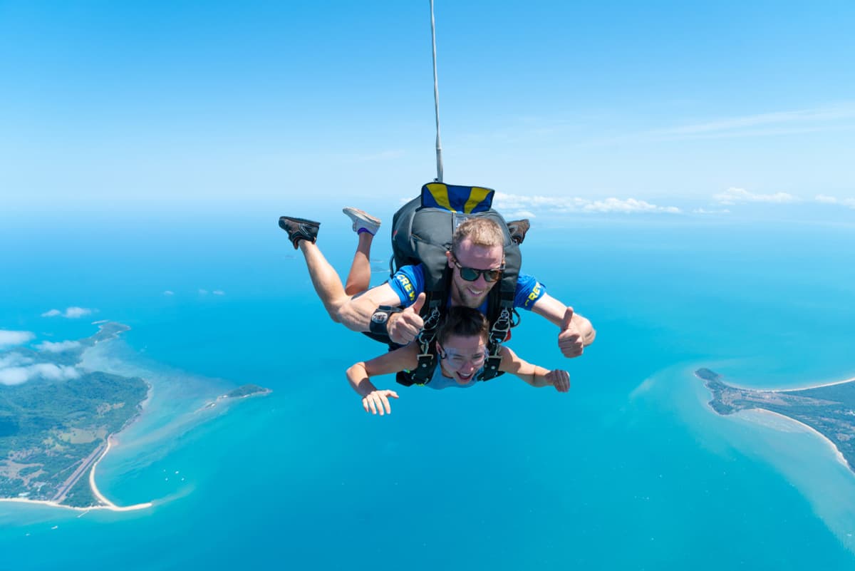 Tandem Skydiving Experience Mission Beach