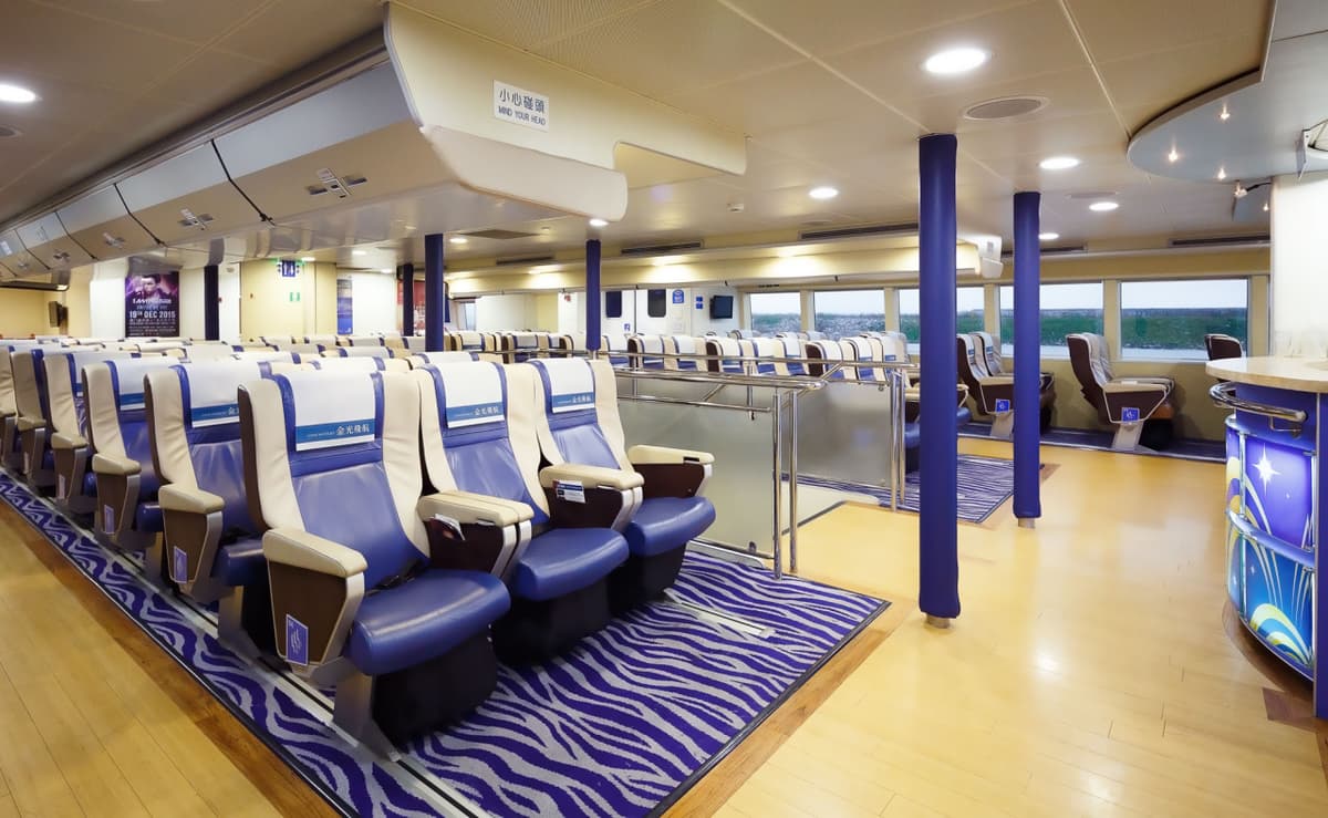 Cotai Water Jet Ferry between Hong Kong Island and Macau