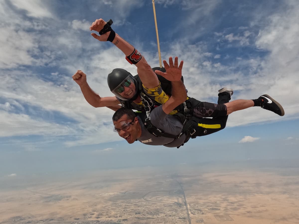 Skydive Dubai Tandem Skydiving Experience