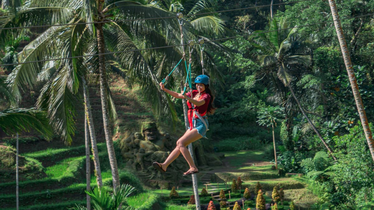 Alas Harum Bali: Swing, Skybike, and Zipline
