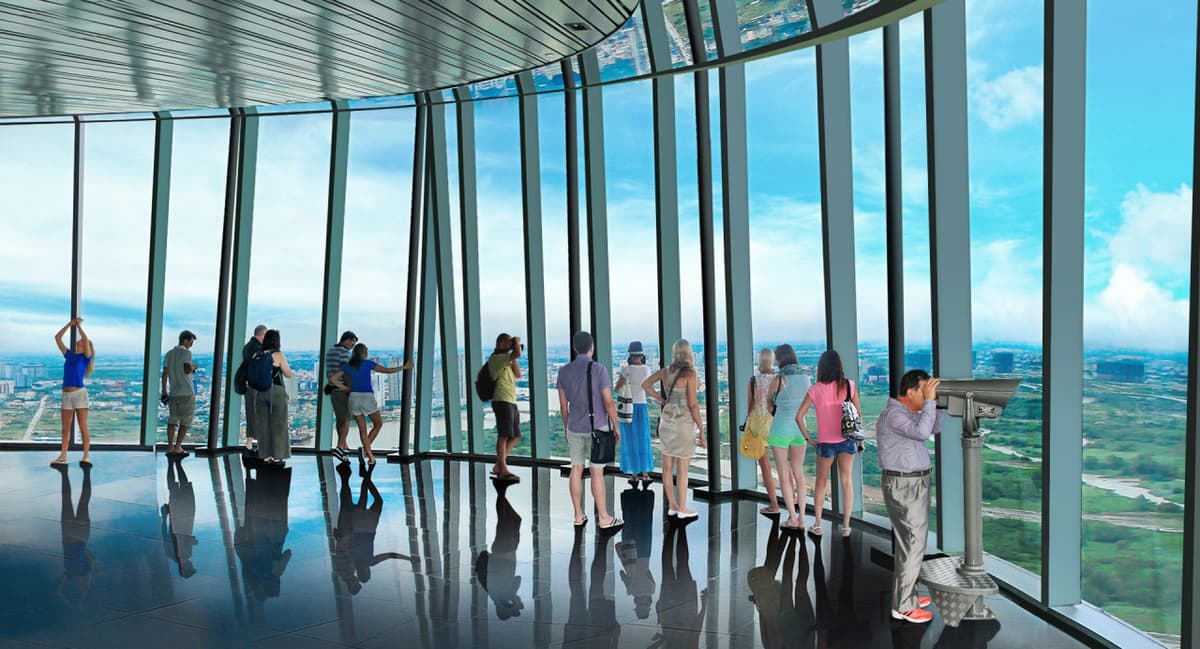Saigon Skydeck at Bitexco Financial Tower