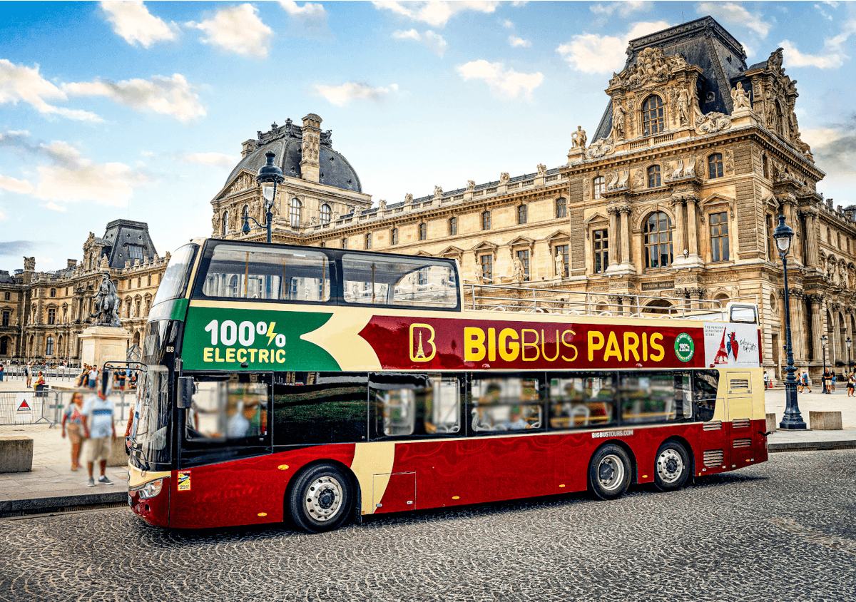 Big Bus Paris Hop-on Hop-off Bus Tour