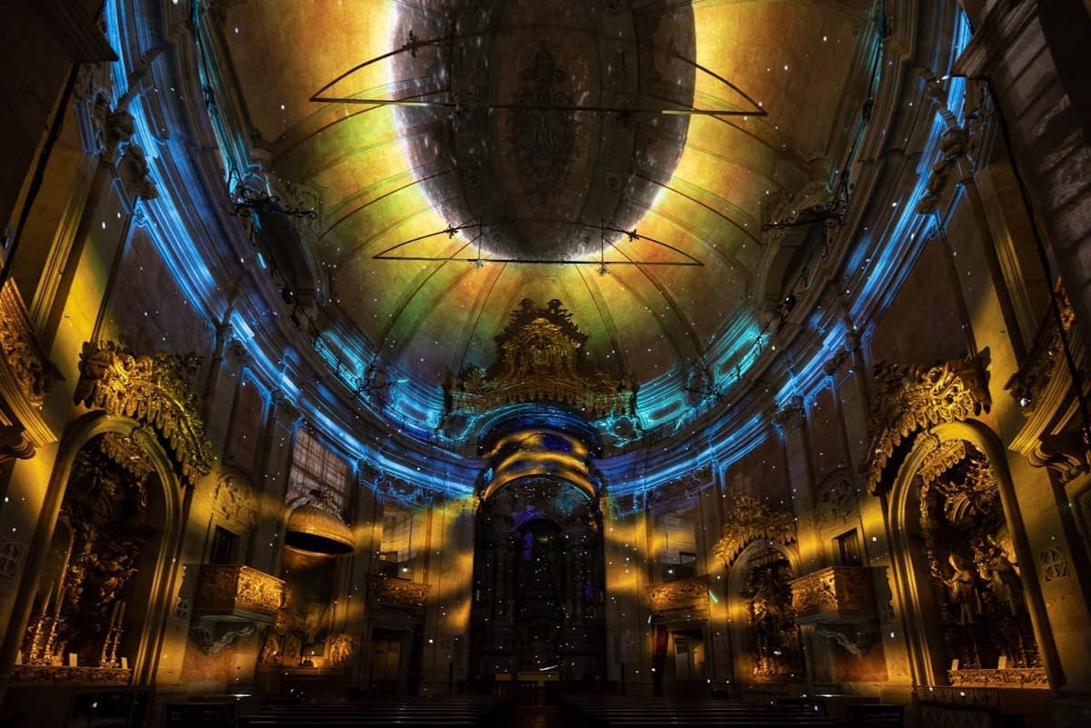 Spiritus Light Show At Clérigos Church Ticket