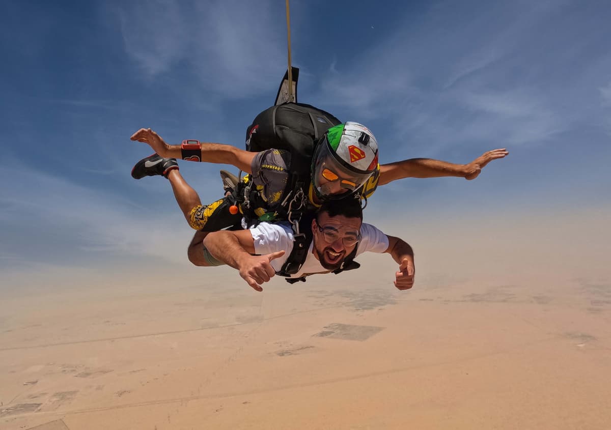 Skydive Dubai Tandem Skydiving Experience