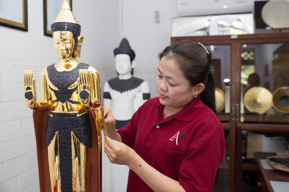 Artisans d'Angkor and Angkor National Museum Tour
