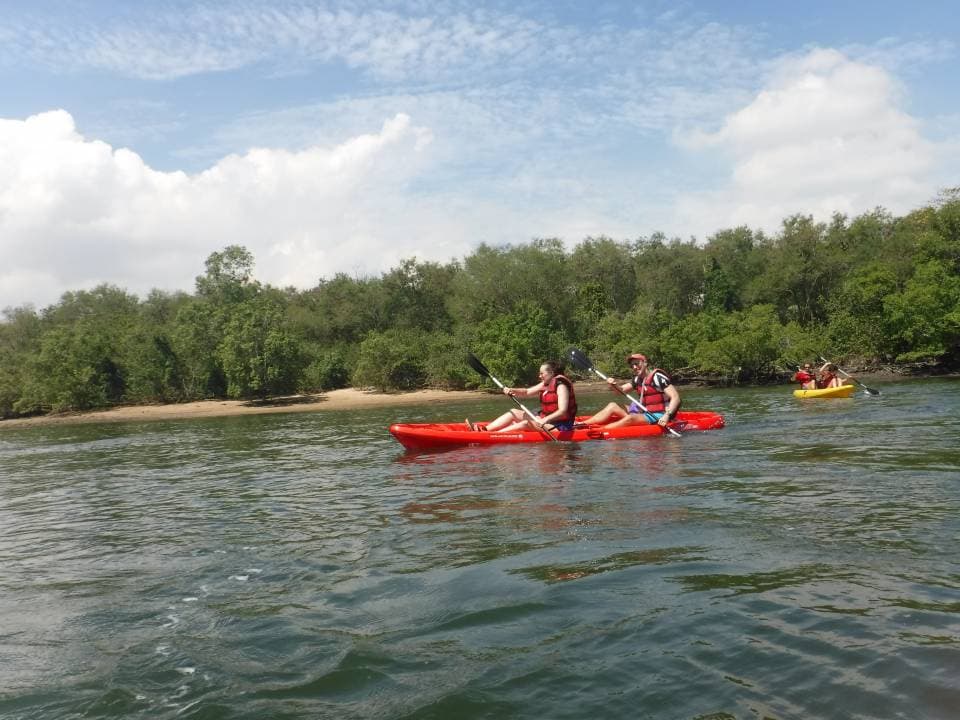 Kayaking at Ketam Island