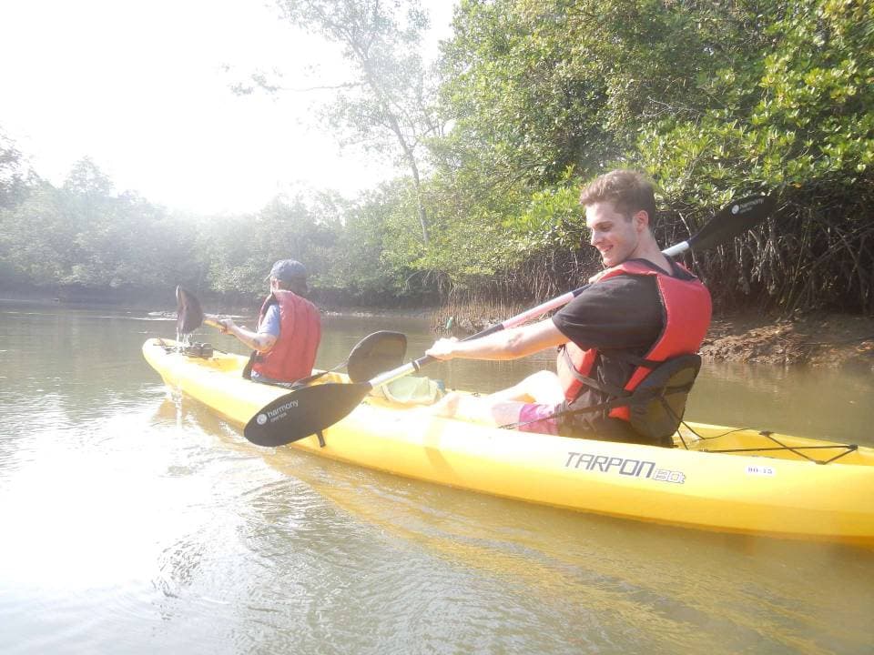 Kayaking at Ketam Island