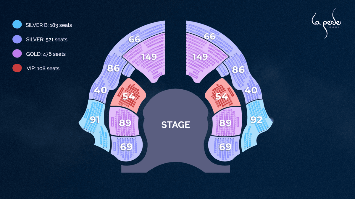La Perle by Dragone Show Ticket