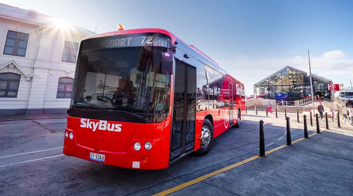 SkyBus Hobart City Express Airport Transfer