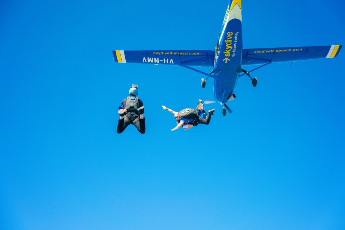 Tandem Skydiving Experience Byron Bay