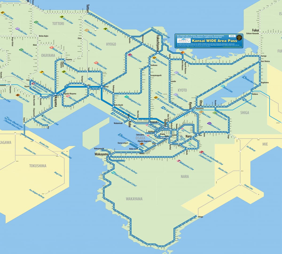 JR Kansai Area Pass