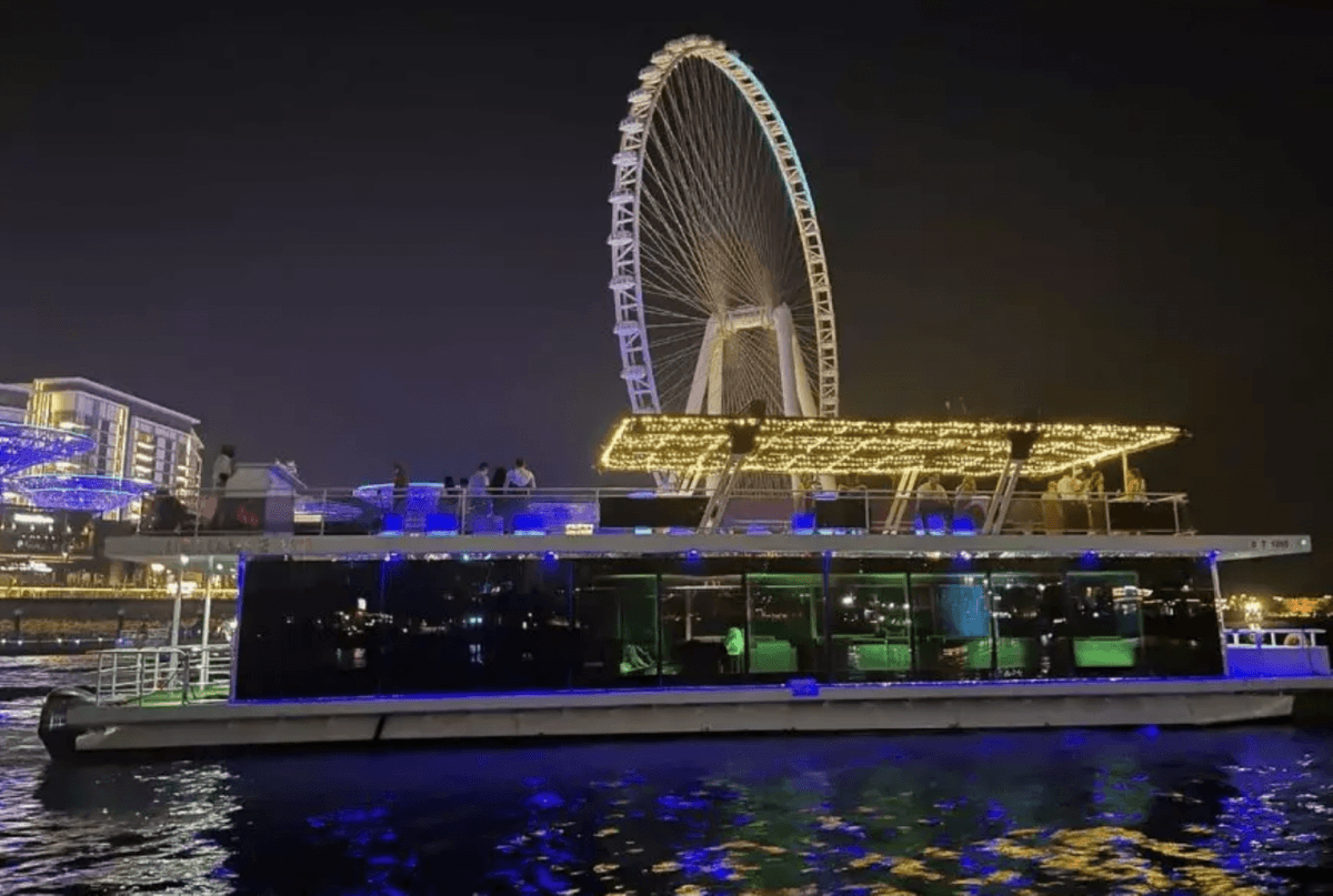 Ain Dubai Houseboat Tour