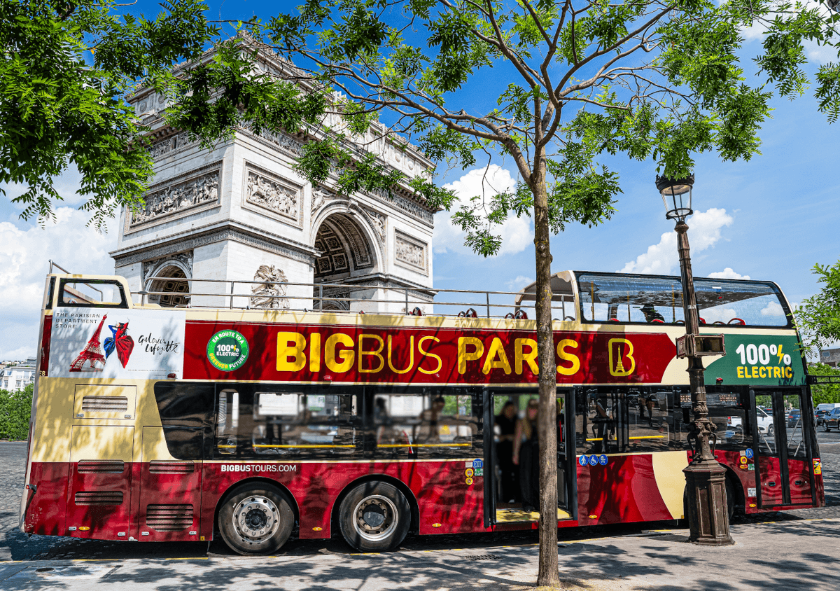 Big Bus Paris Hop-on Hop-off Bus Tour