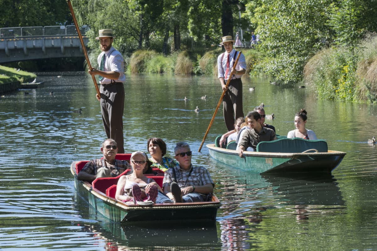 Punting on the Avon