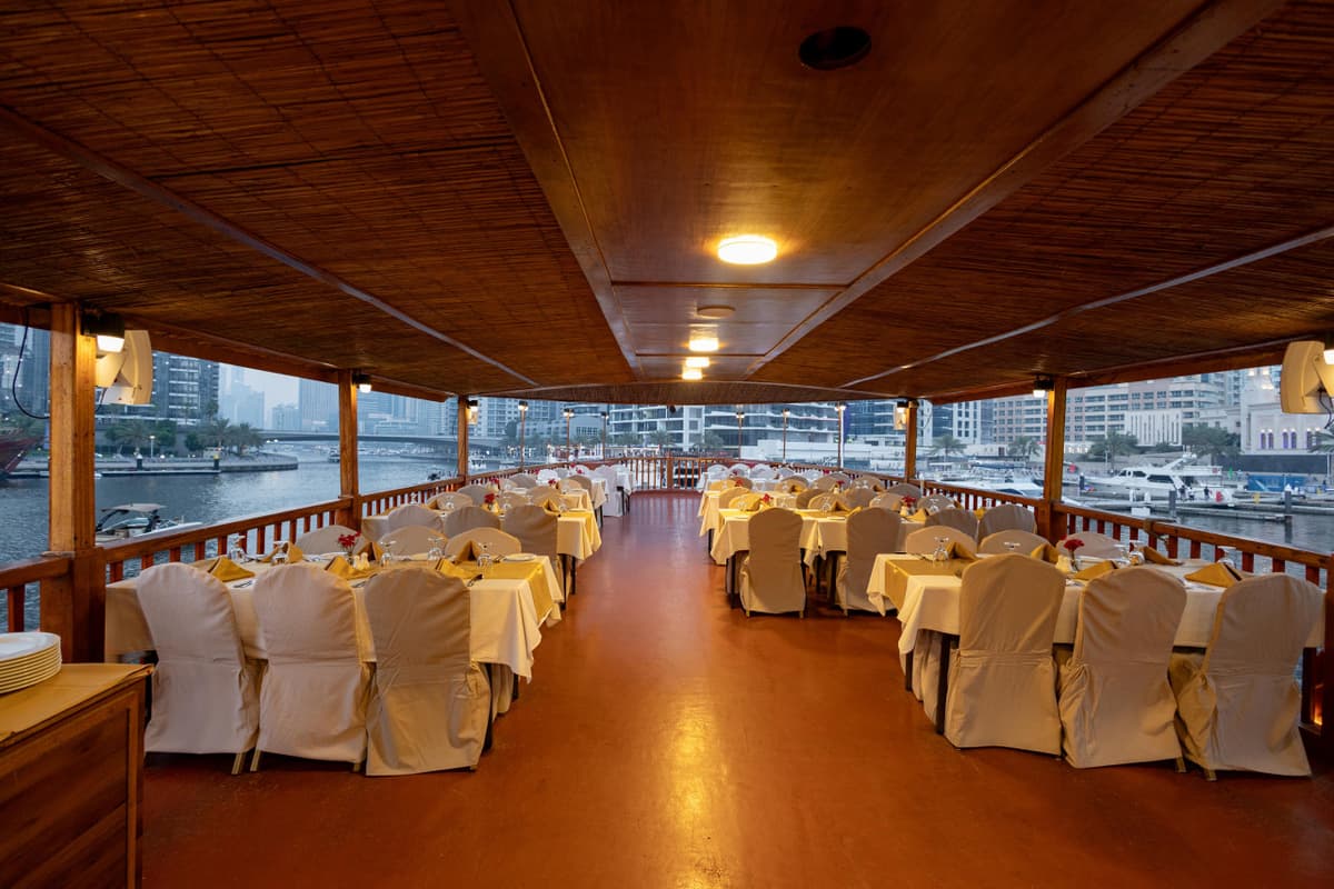 Alexandra Dhow Dinner Cruise in Dubai Marina