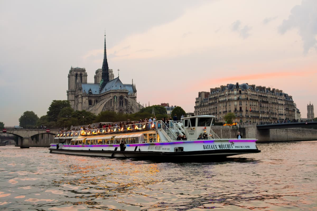 Seine River Sightseeing Cruise by Bateaux Mouches