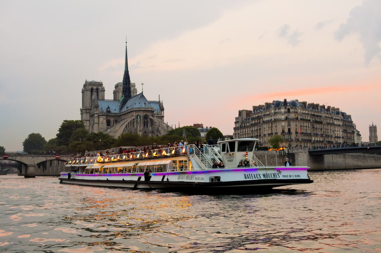 Seine River Sightseeing Cruise by Bateaux Mouches