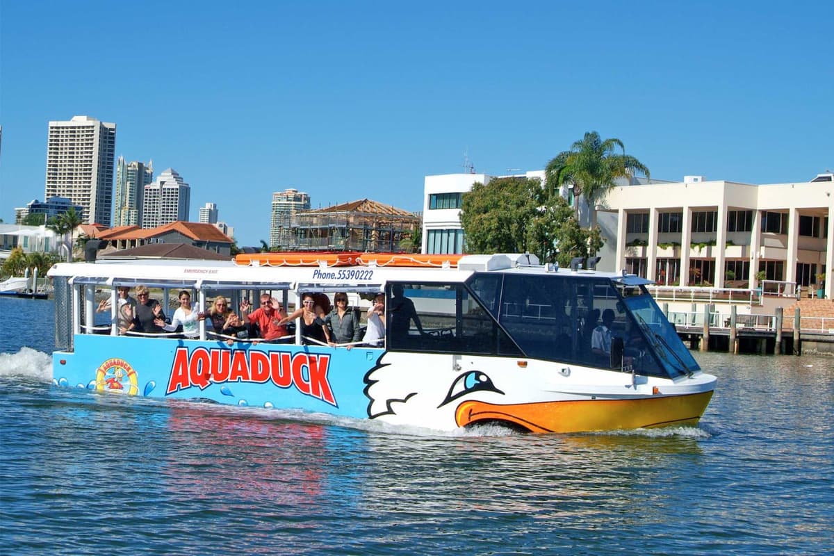 Aquaduck Gold Coast City and River Tour