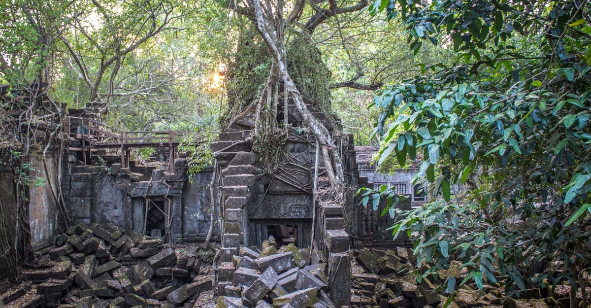 Beng Mealea and Koh Ker Temples Tour from Siem Reap