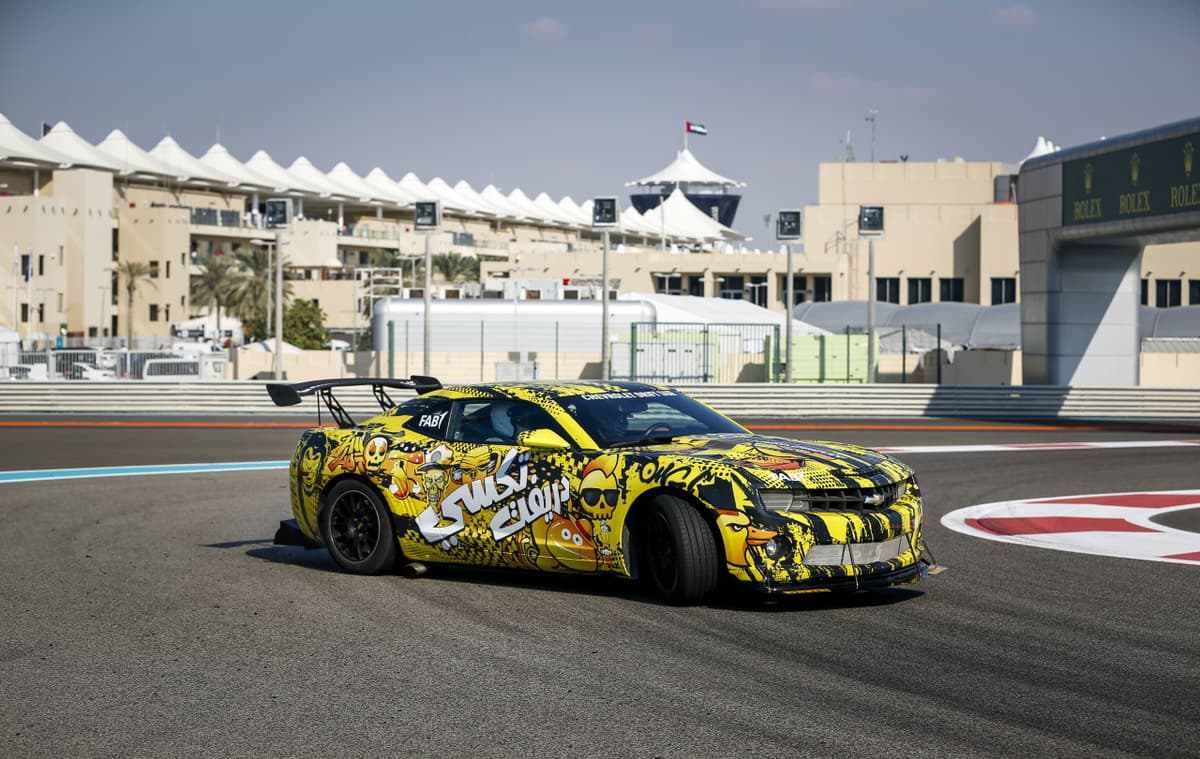 Yas Marina Circuit Chevrolet Drift Taxi Passenger Experience