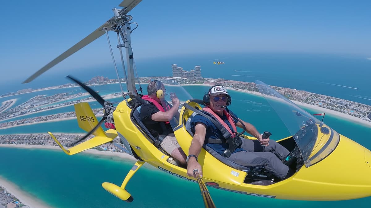 Gyrocopter Dubai Flight Experience