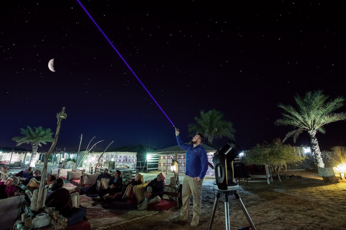 Dubai Private Night Safari Tour with Astronomy Session