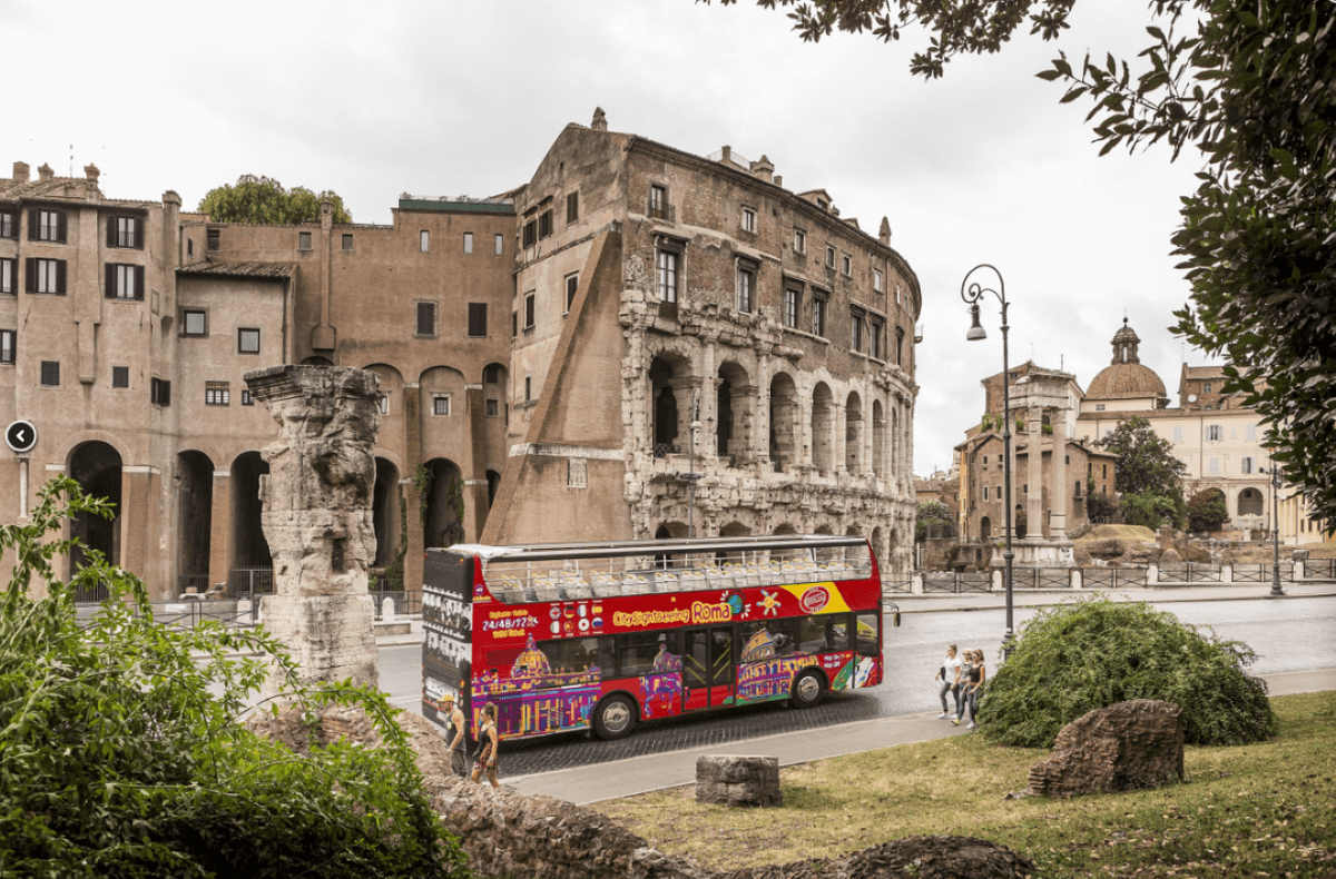 City Sightseeing Rome Hop-on Hop-off Bus Tour with Colosseum, Vatican Museums, and Sistine Chapel
