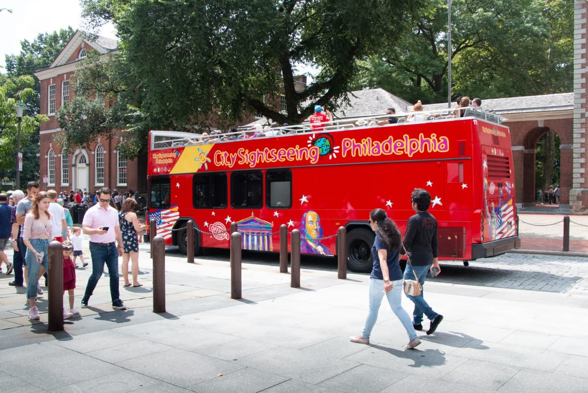 City Sightseeing Philadelphia Hop-on Hop-off Bus Tour