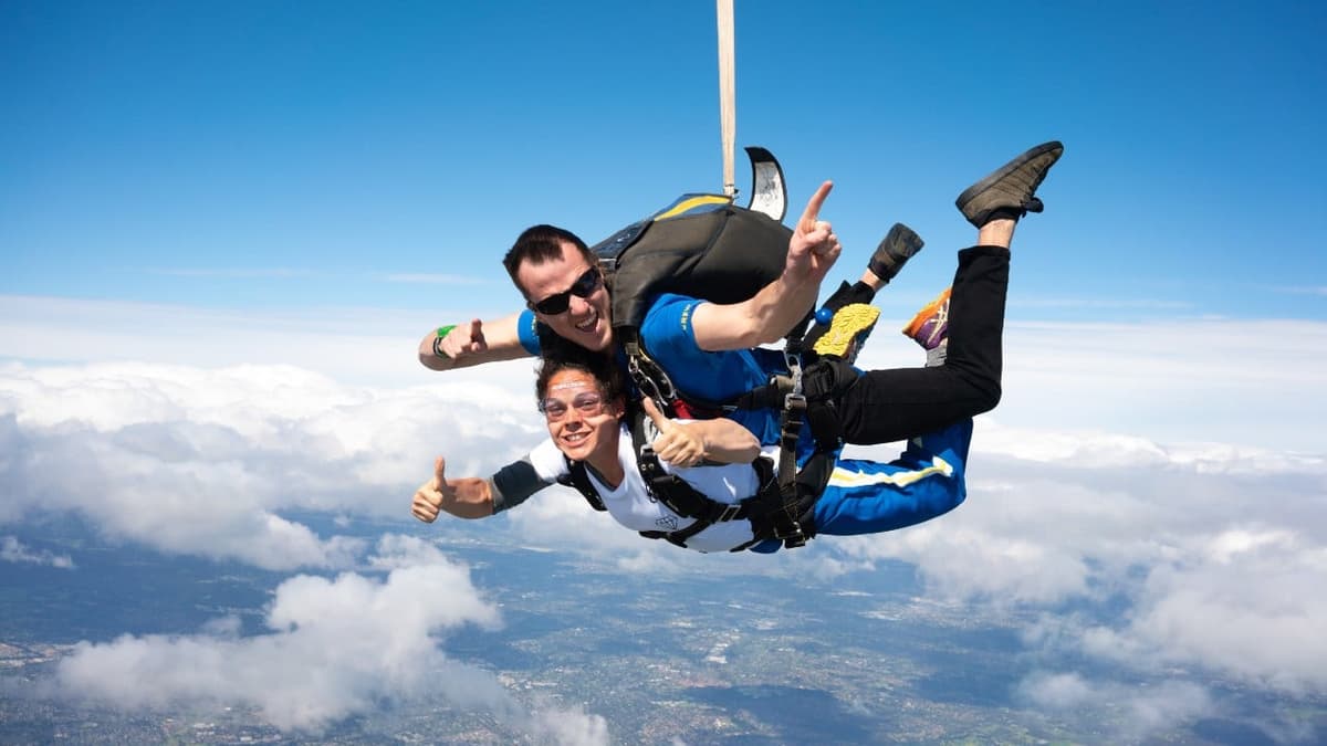 Tandem Skydiving Experience Yarra Valley