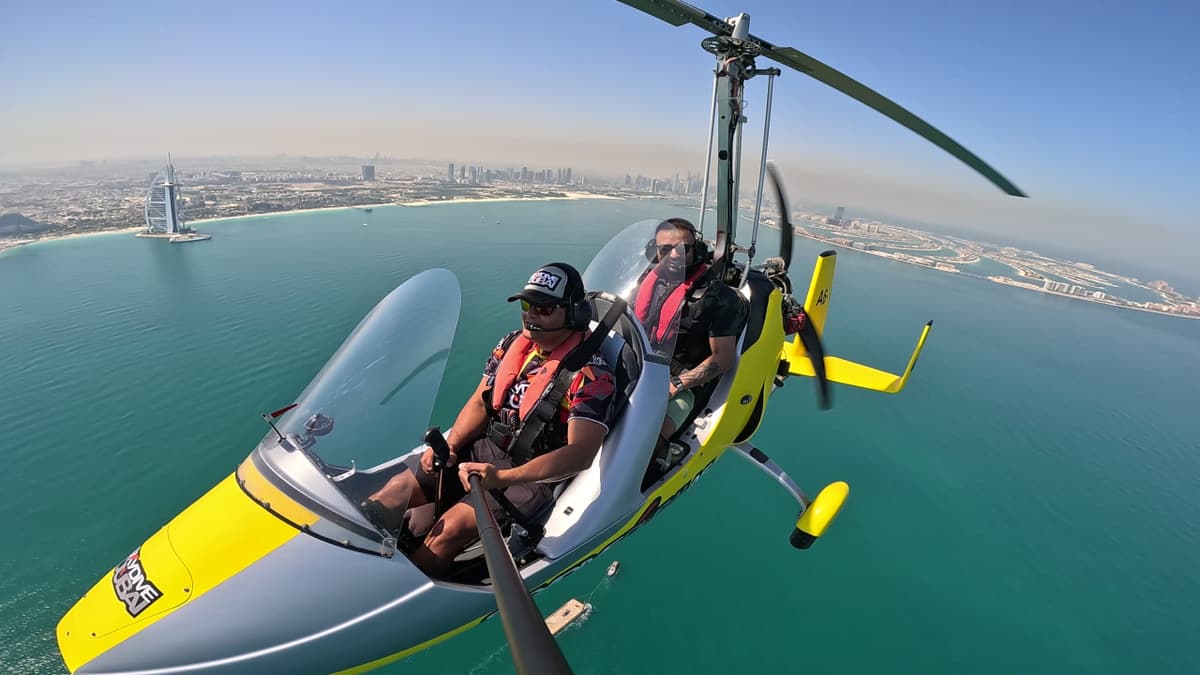 Gyrocopter Dubai Flight Experience