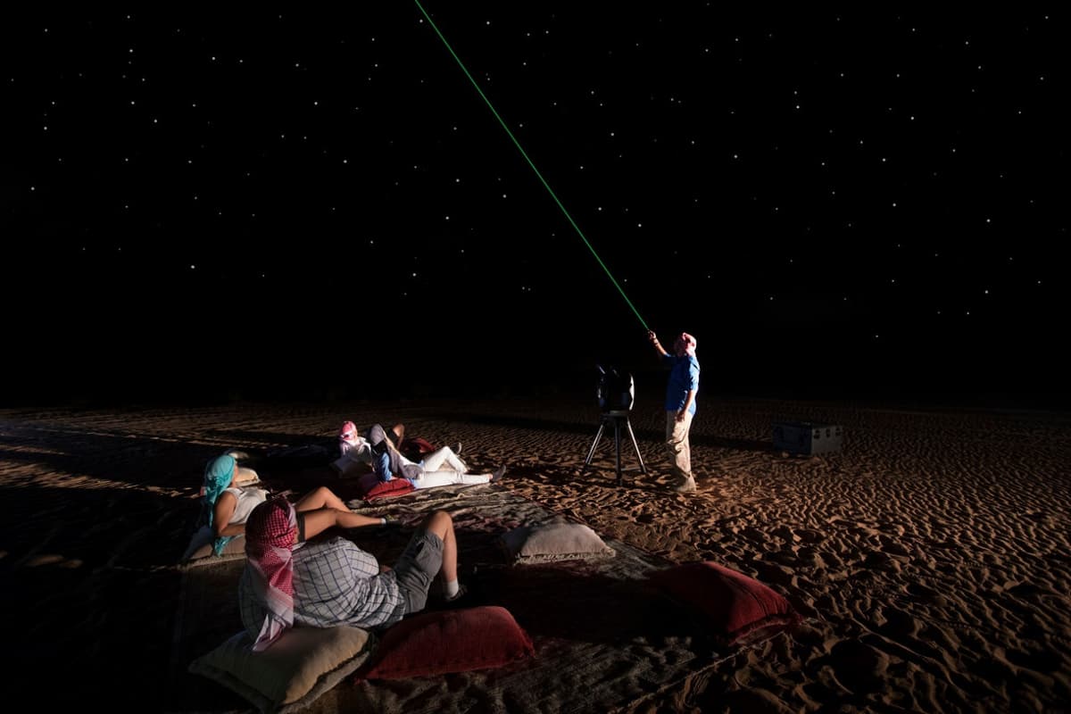 Dubai Private Night Safari Tour with Astronomy Session