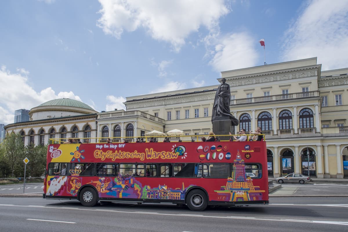 City Sightseeing Warsaw Hop-on Hop-off Bus Tour