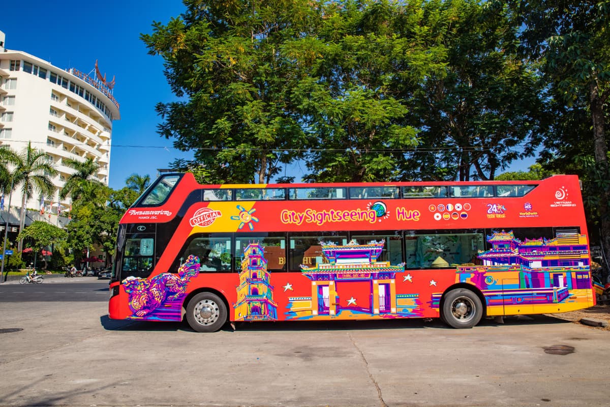 City Sightseeing Hue Hop-on Hop-off Bus Tour