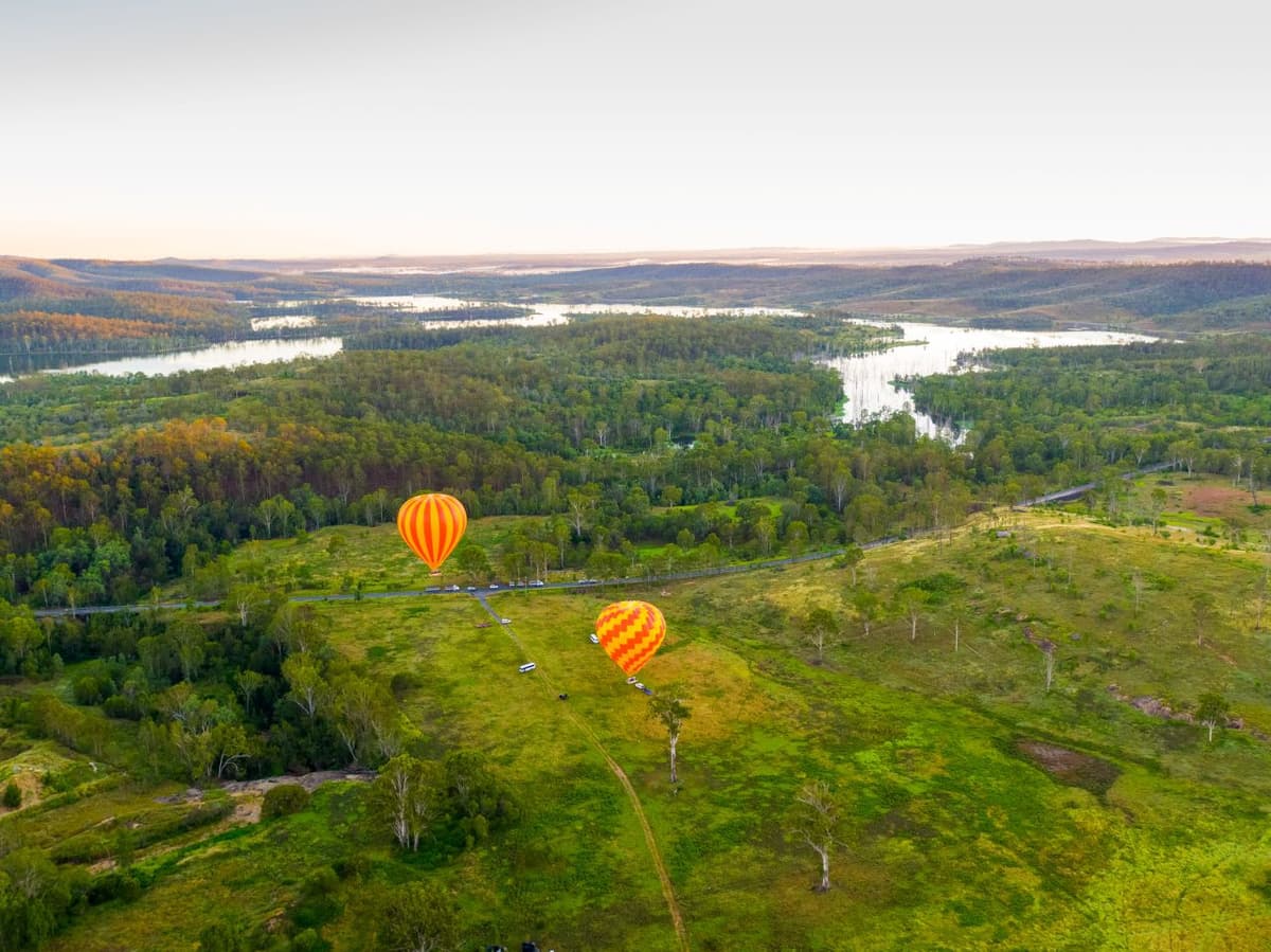 Hot Air Balloon Flight over Gold Coast with Optional upgrade to Breakfast