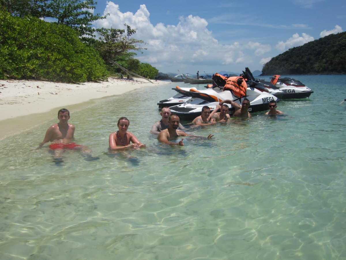 Langkawi Island Hopping Tour by Jet Ski with Mega Water Sports