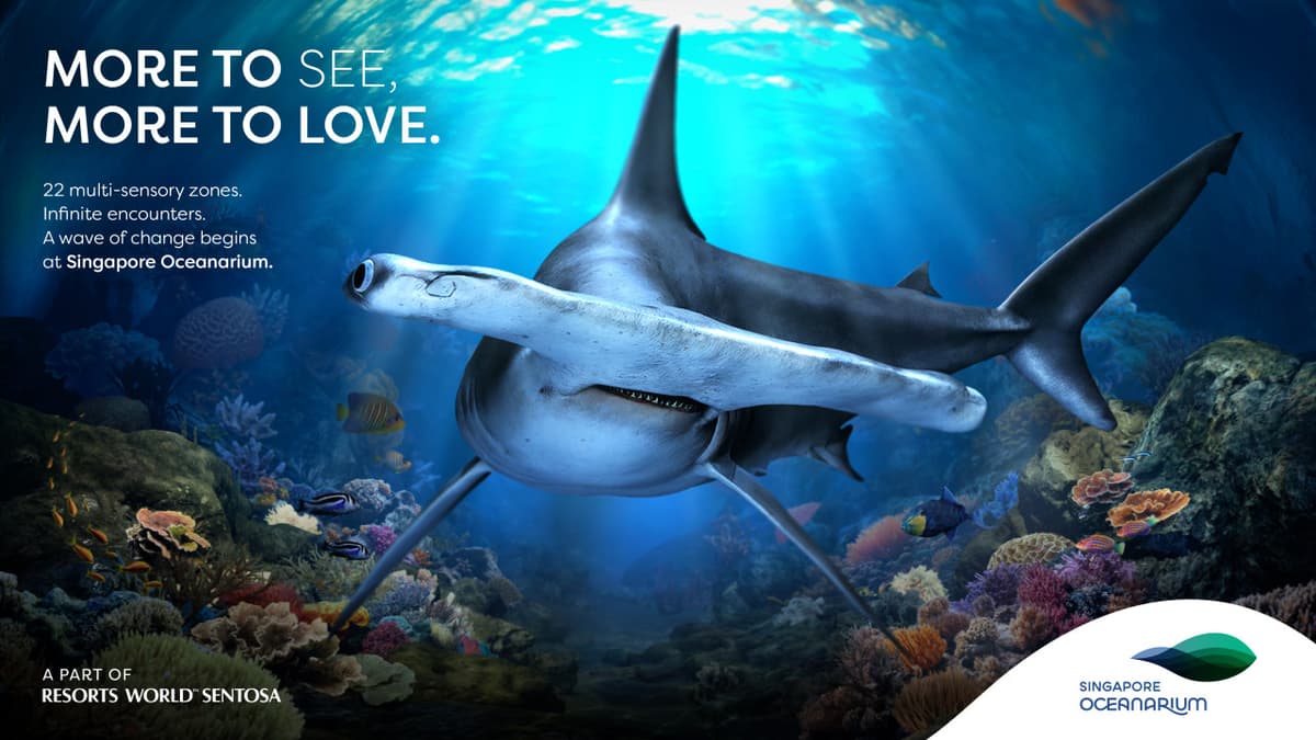 COMBO: Singapore Oceanarium + Gardens by the Bay Ticket