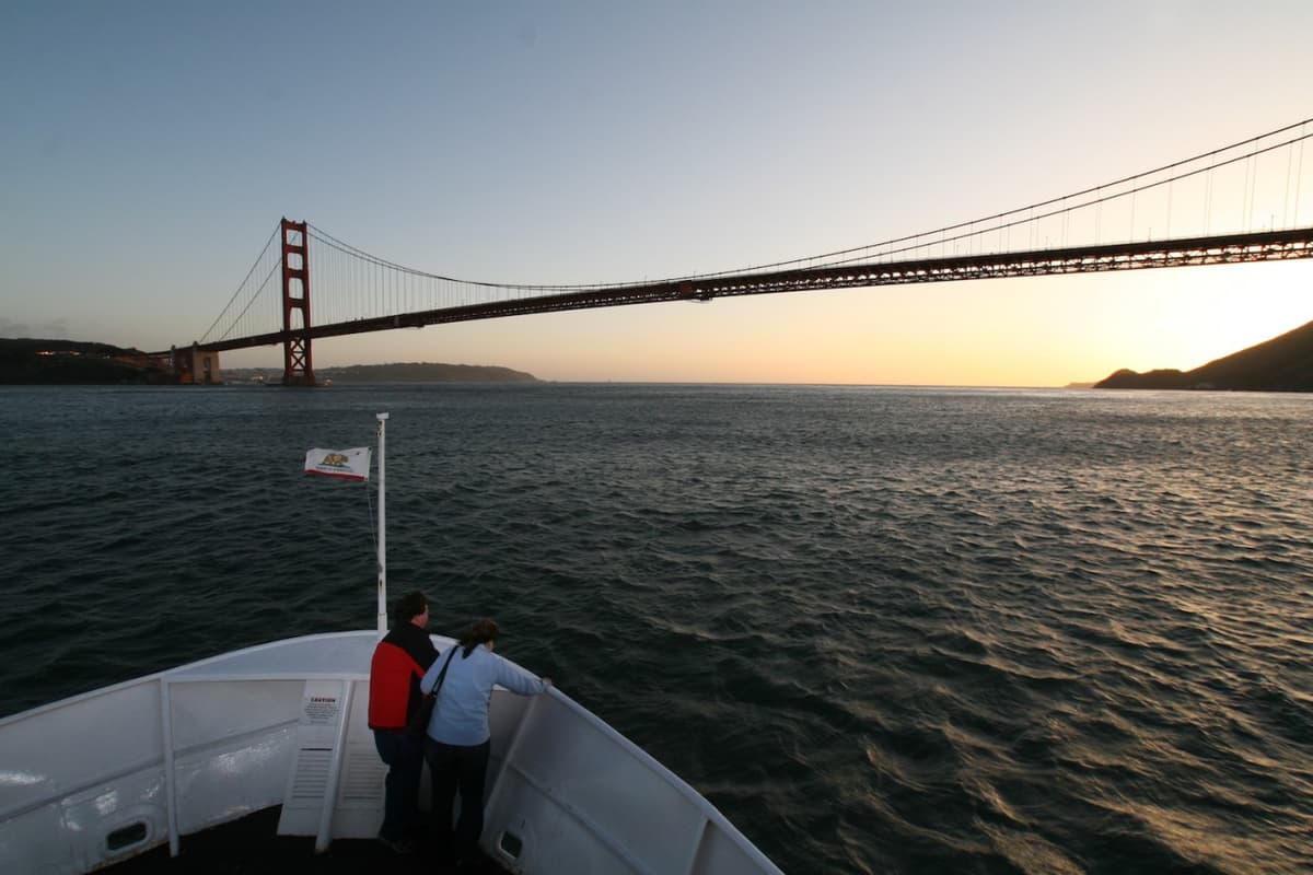 San Francisco Bay 2 Hour Sunset or Evening Sightseeing Boat Cruise by Red and White Fleet