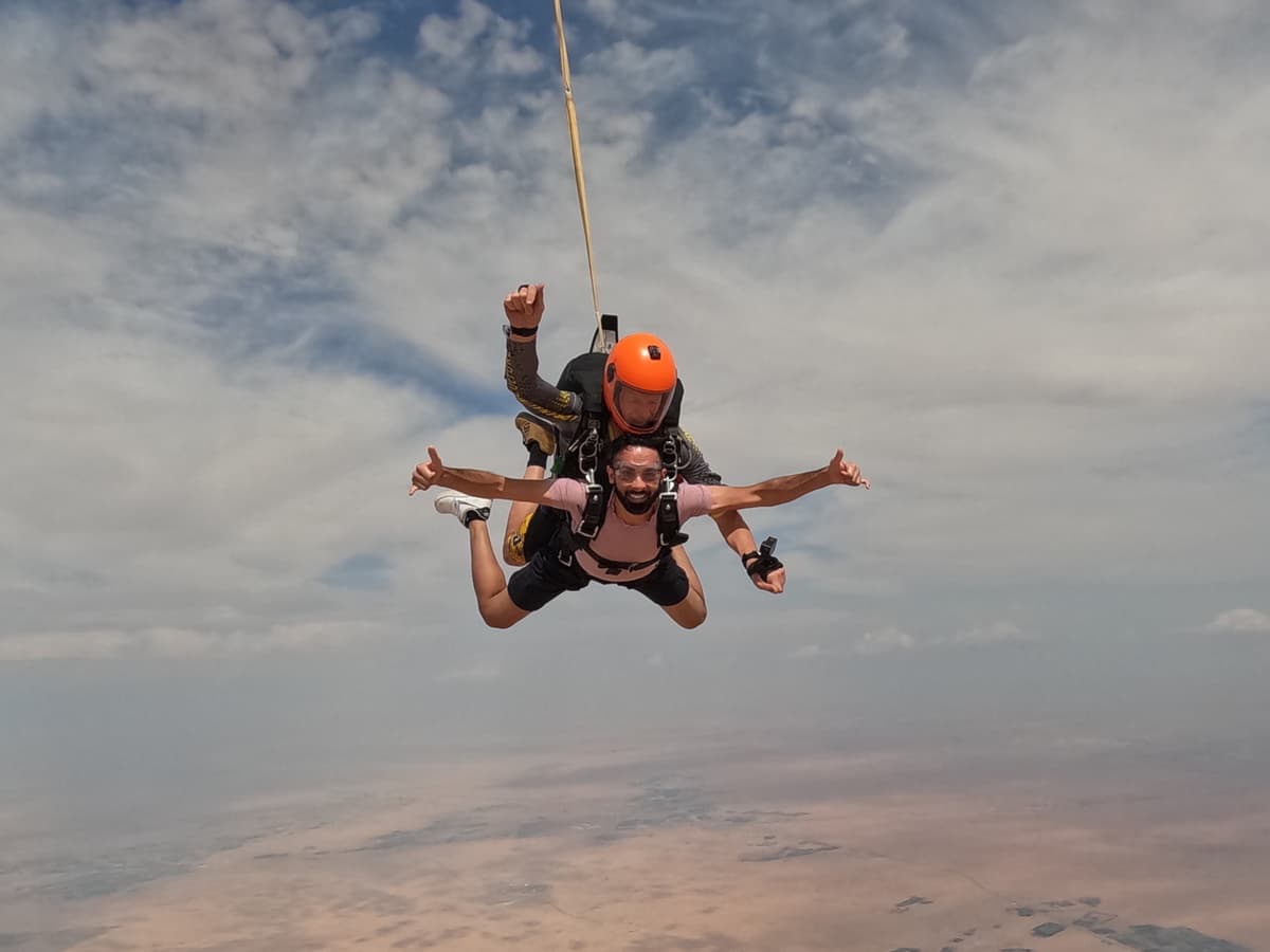 Skydive Dubai Tandem Skydiving Experience