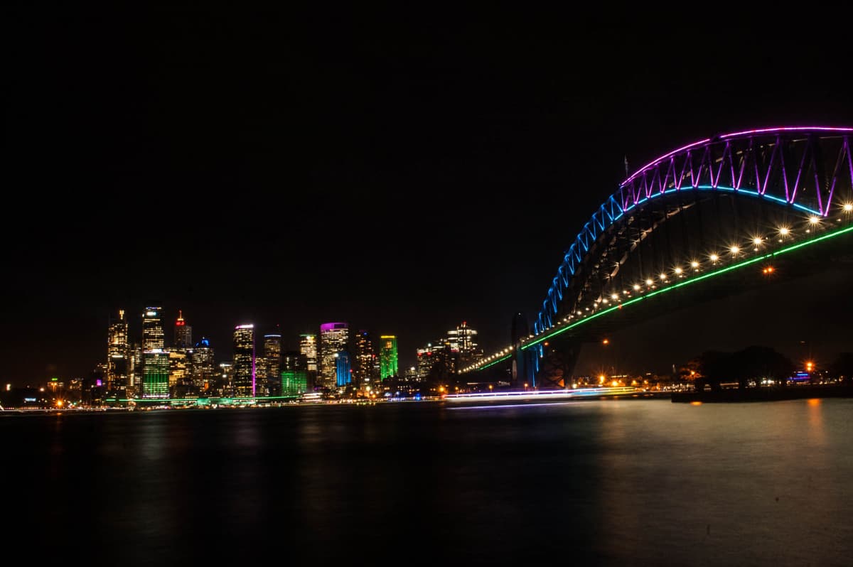 Vivid Festival of Light and Sound Cruise with Buffet Dinner aboard Sydney Princess Cruises